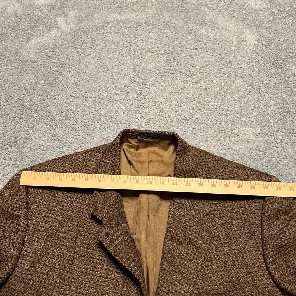 Ermenegildo Zegna Soft Sport Coat Blazer Mens 56 US 44 Casual Jacket Wool